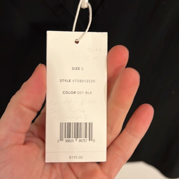 3 VINCE Rib Trim Double V-Neck Shell - Picture 8 of 13